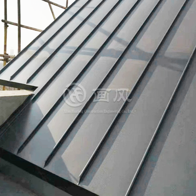 Black Metal Standing Seam Roof Black Metal Standing Seam Roof